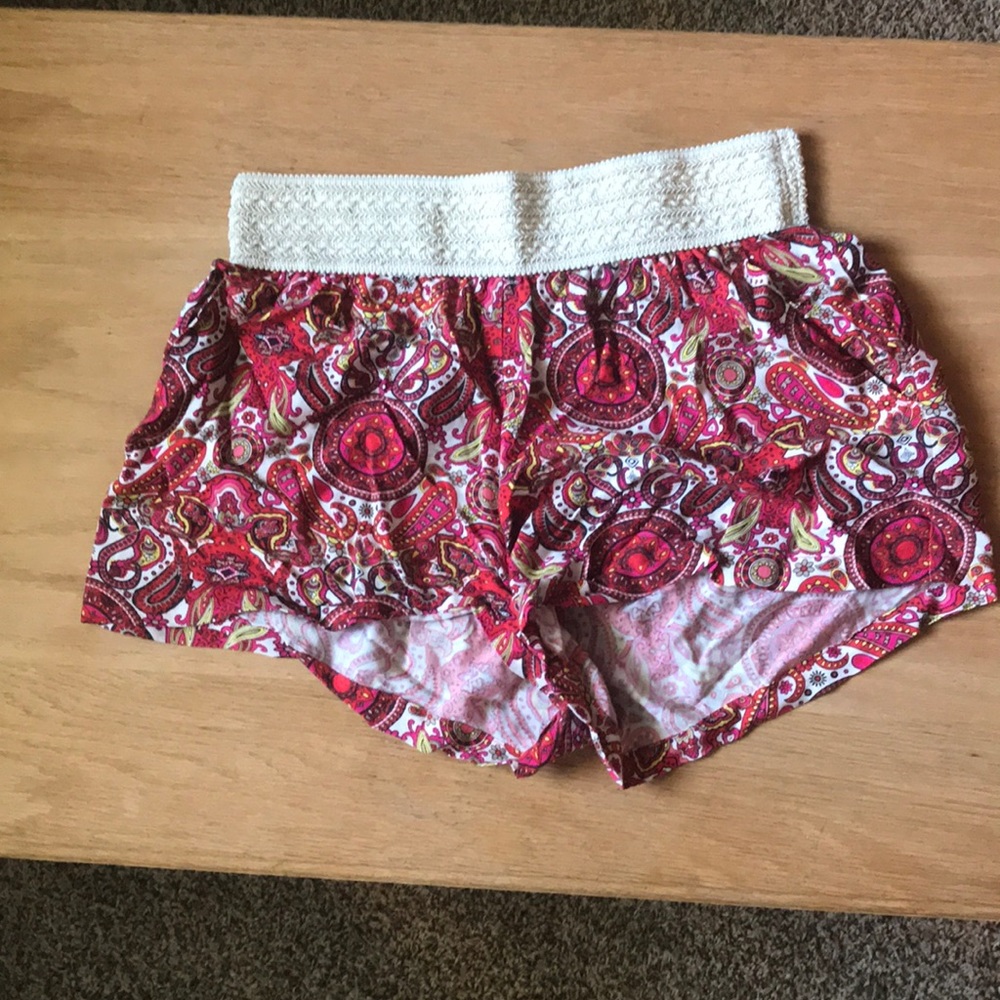 Woman’s small shorts